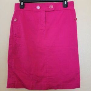 Pink Pencil Skirt J. Crew SZ 6